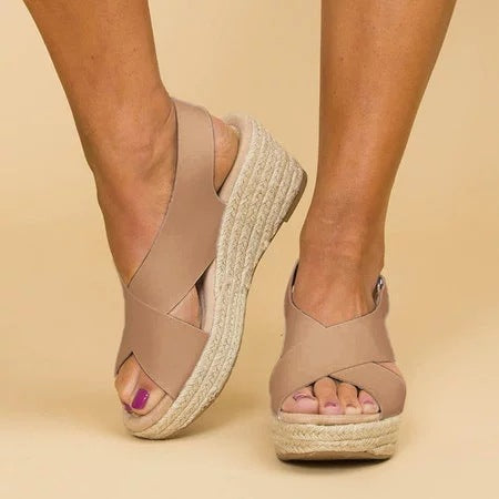 Courtney - Sandales d'été luxueuses et confortables pour les femmes