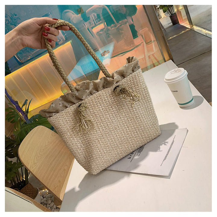 Louisa - Sac de transport tissé élégant pour la femme moderne