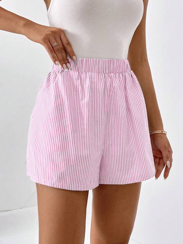 Blythe - Short d'été rayé tendance pour femmes