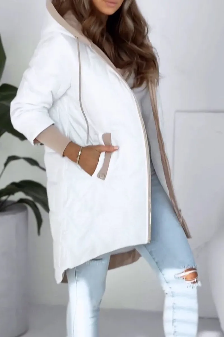 Nathalie™ - Manteau d'Hiver en Laine pour Femme