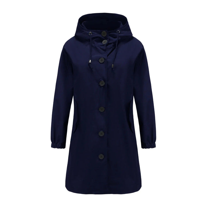 Lilac - Coupe-vent à capuche pour femmes, parfaitement imperméable et élégant