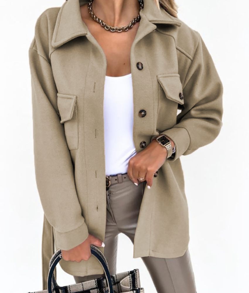 Amber - Manteau de printemps élégant pour la femme soucieuse de la mode
