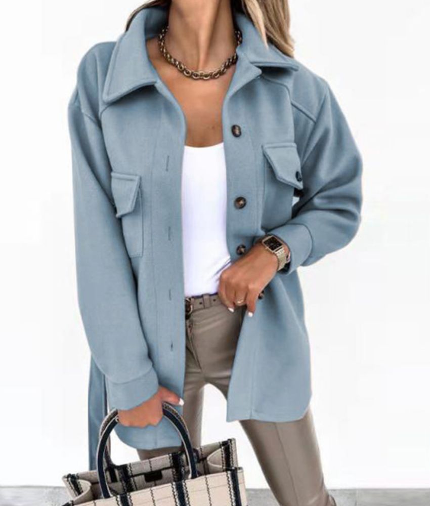 Amber - Manteau de printemps élégant pour la femme soucieuse de la mode
