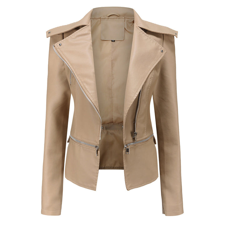 ALOJZIJA - Veste en cuir élégante pour un look chic