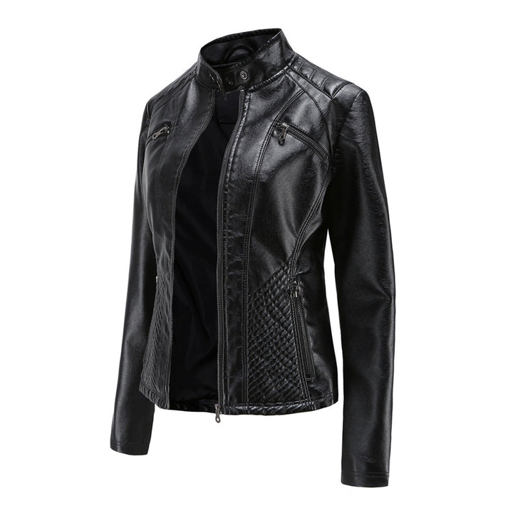 ANDRIJANA - Veste en cuir élégante pour un look intemporel