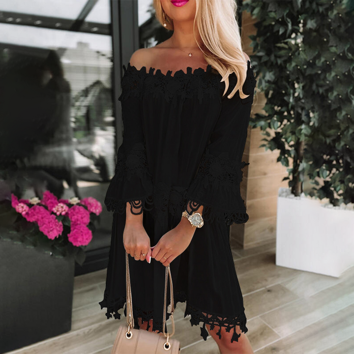 DOROTA - Élégante robe décolletée pour un look sophistiqué