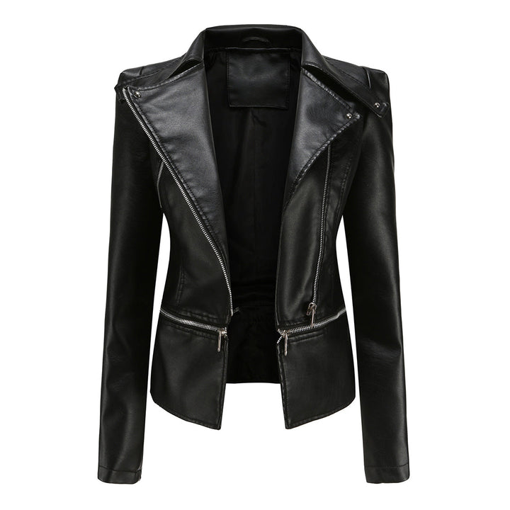 ALOJZIJA - Veste en cuir élégante pour un look chic