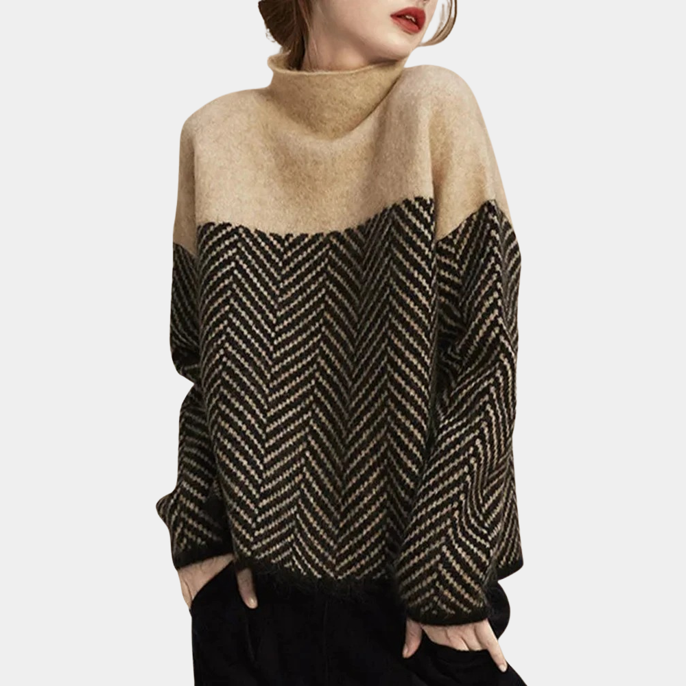Esther - Pull féminin doux, élégant et luxueux