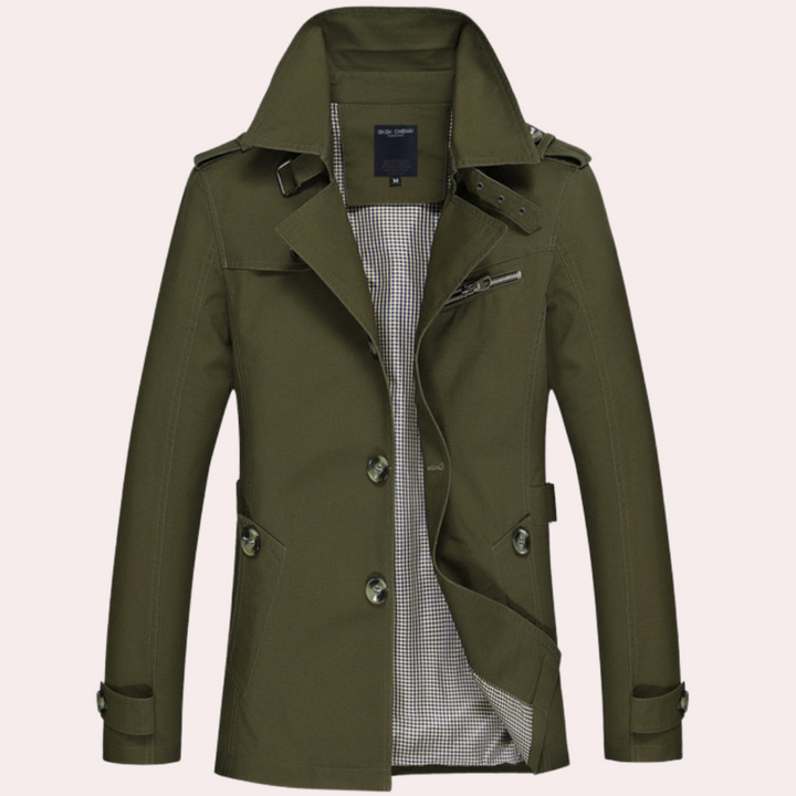 Trench-coat élégant pour hommes