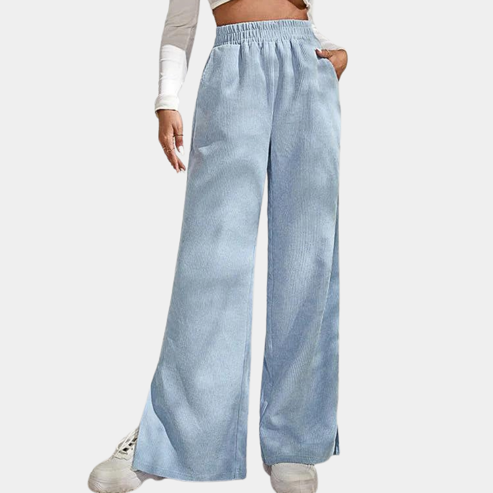 Daria - Pantalon en velours côtelé élégamment confortable pour femmes