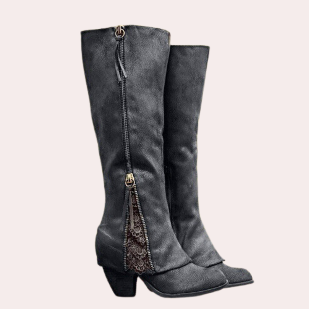 Zoya - Bottes élégantes à talons hauts pour femmes
