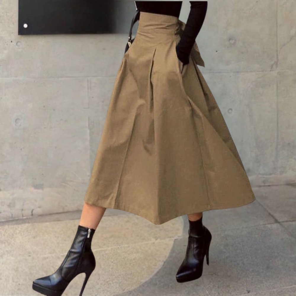 Maricica - Jupe taille haute chic et tendance pour femmes