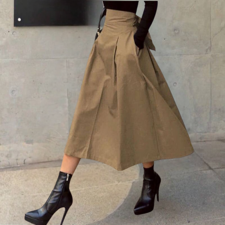 Maricica - Jupe taille haute chic et tendance pour femmes