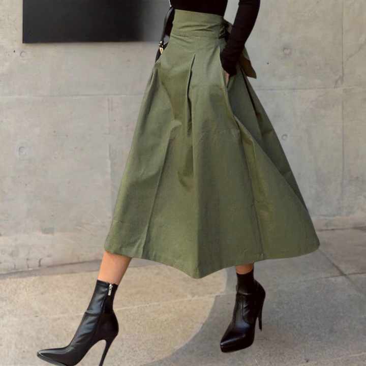 Maricica - Jupe taille haute chic et tendance pour femmes