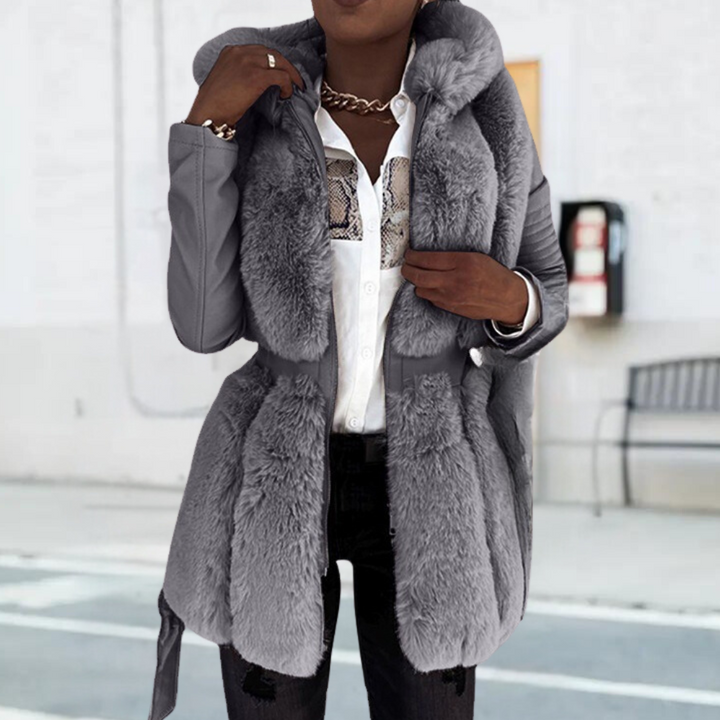 Alissa - Veste de luxe pour femme avec capuchon élégant