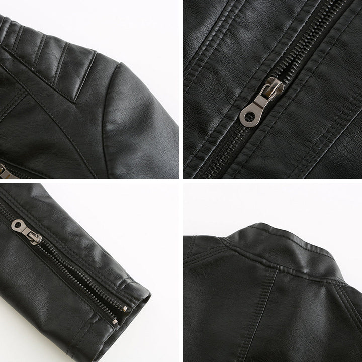 ANDRIJANA - Veste en cuir élégante pour un look intemporel