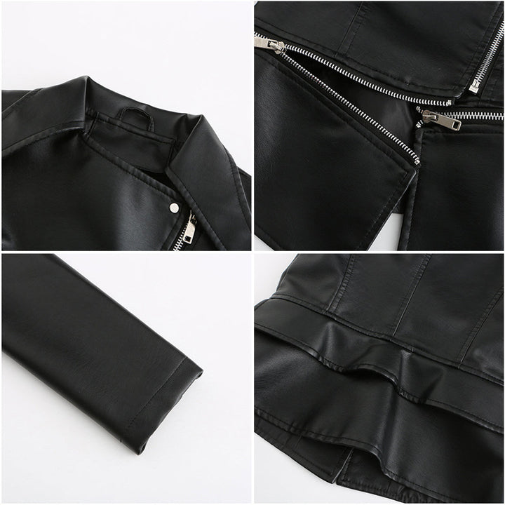 ALOJZIJA - Veste en cuir élégante pour un look chic