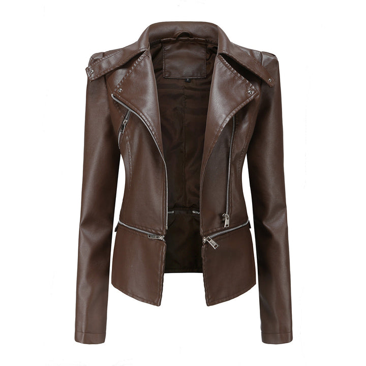 ALOJZIJA - Veste en cuir élégante pour un look chic