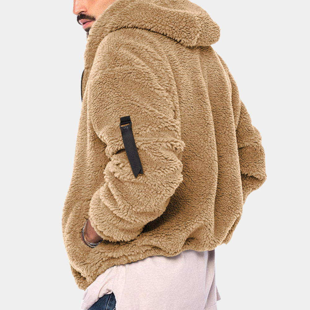 Dmitry - Sweat à capuche confortable pour hommes, pour une chaleur optimale