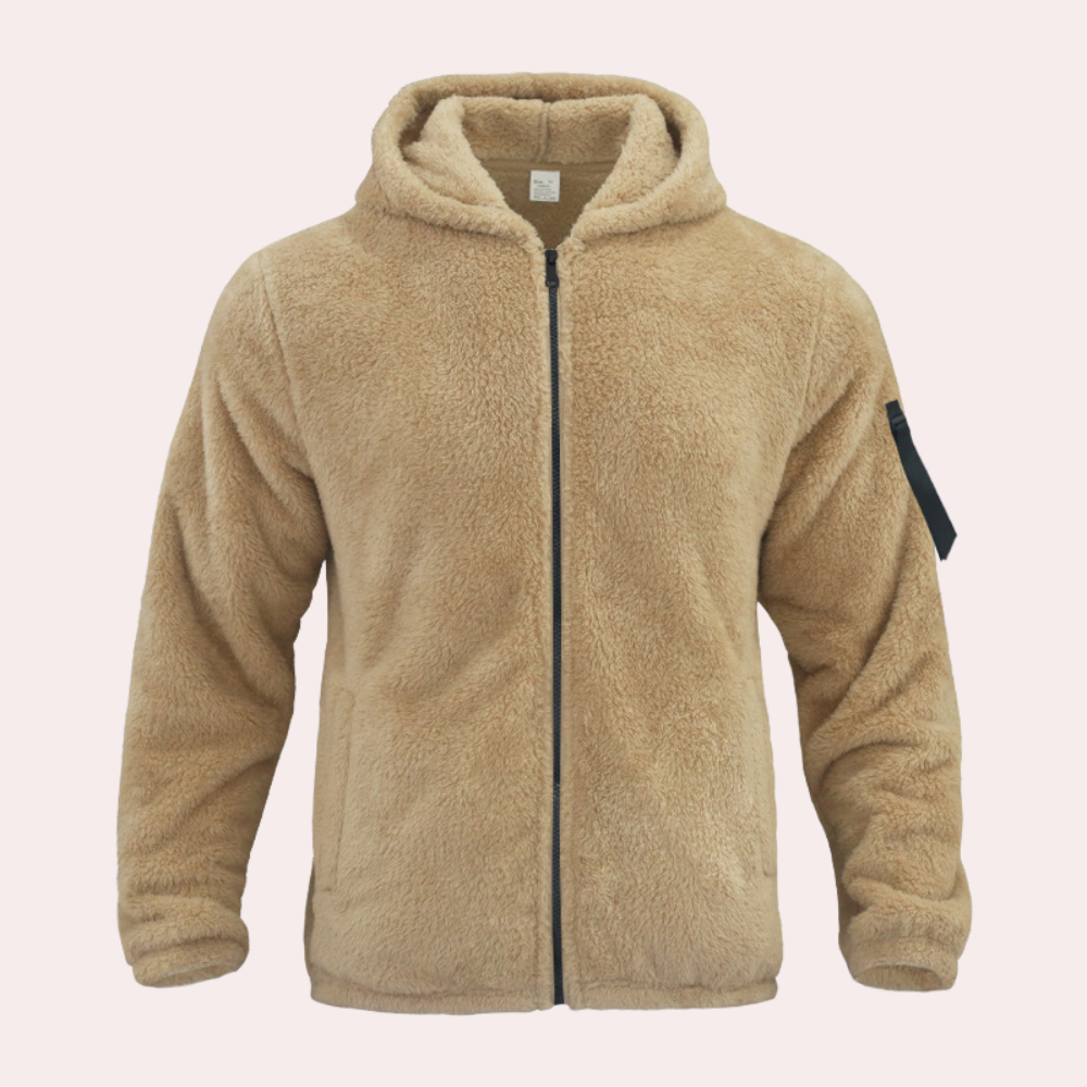 Dmitry - Sweat à capuche confortable pour hommes, pour une chaleur optimale