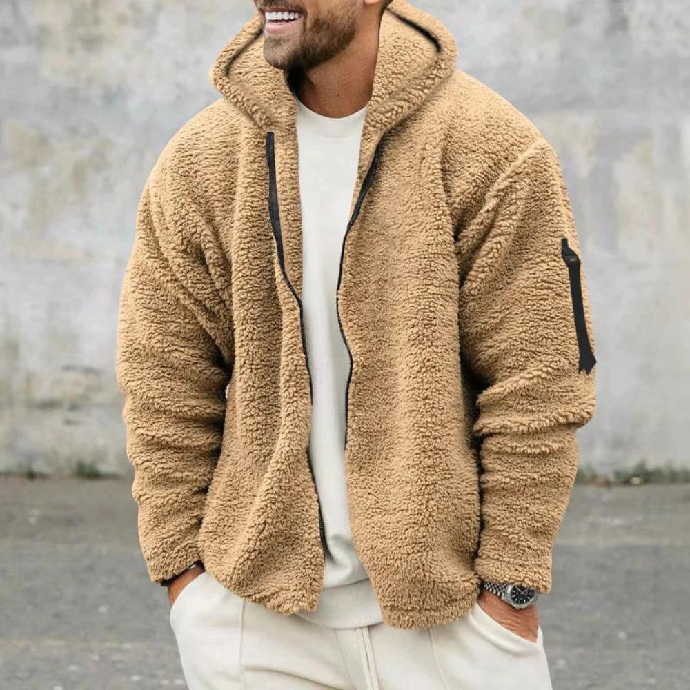 Dmitry - Sweat à capuche confortable pour hommes, pour une chaleur optimale