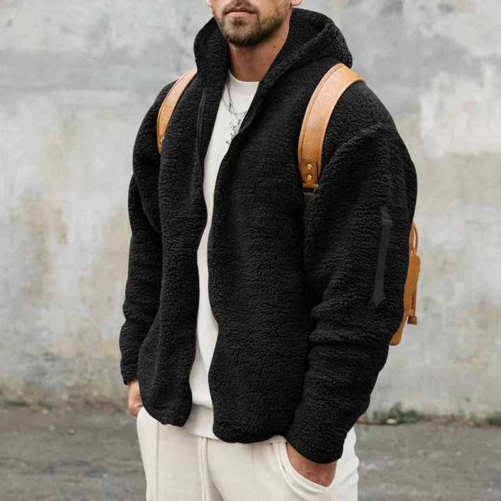 Dmitry - Sweat à capuche confortable pour hommes, pour une chaleur optimale