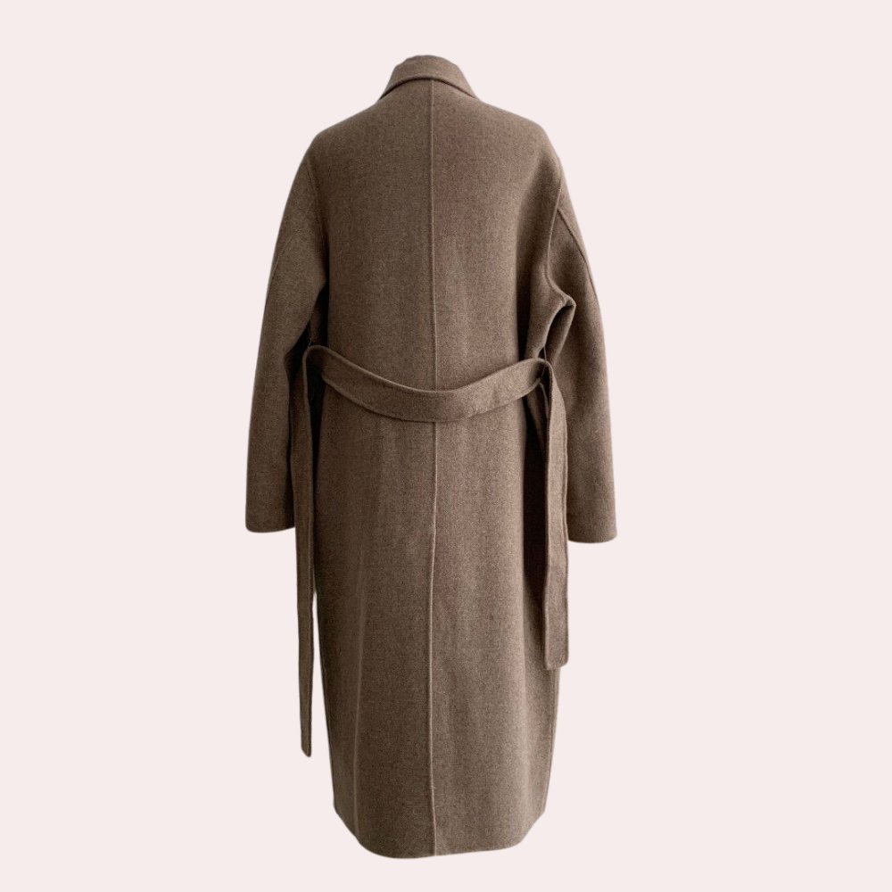 Manteau d'hiver long et élégant pour femmes - chaud et tendance