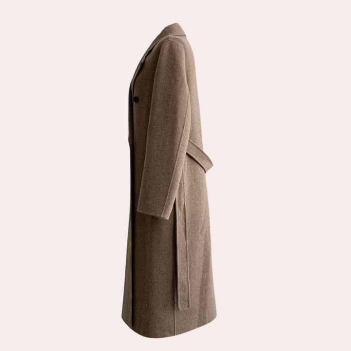 Manteau d'hiver long et élégant pour femmes - chaud et tendance