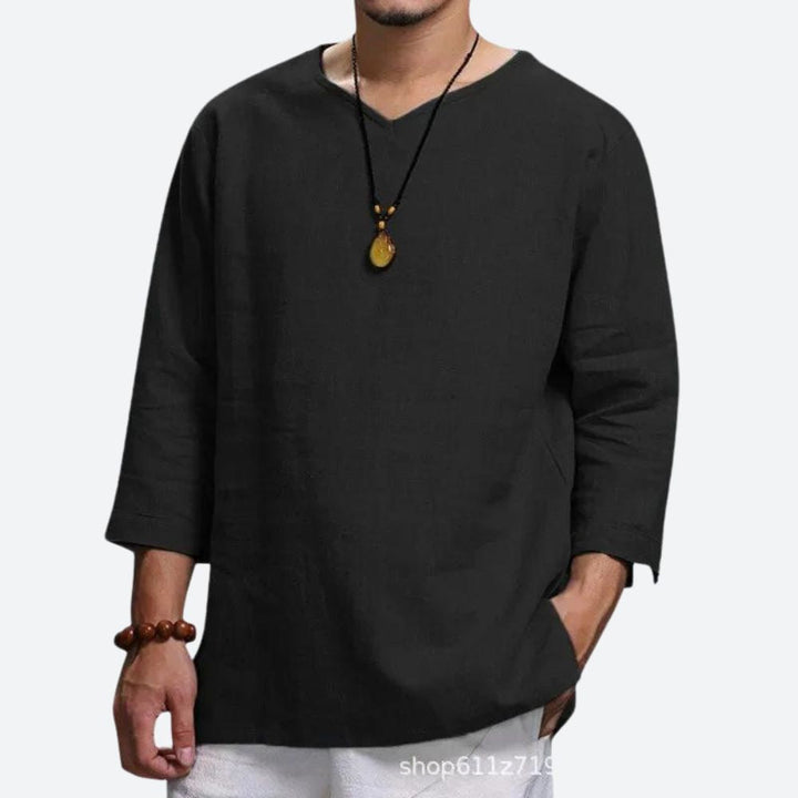 T-shirt décontracté élégant et confortable pour hommes - Jonriel