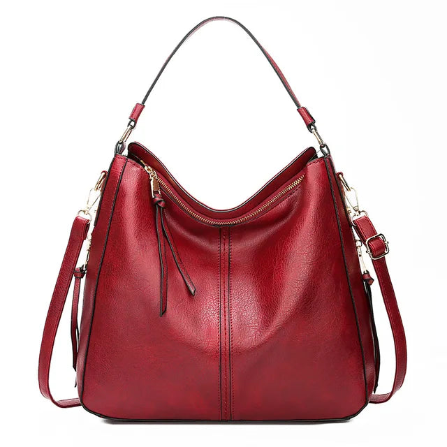 Jacky - Sac à bandoulière d'été en cuir, élégant et spacieux, pour femmes