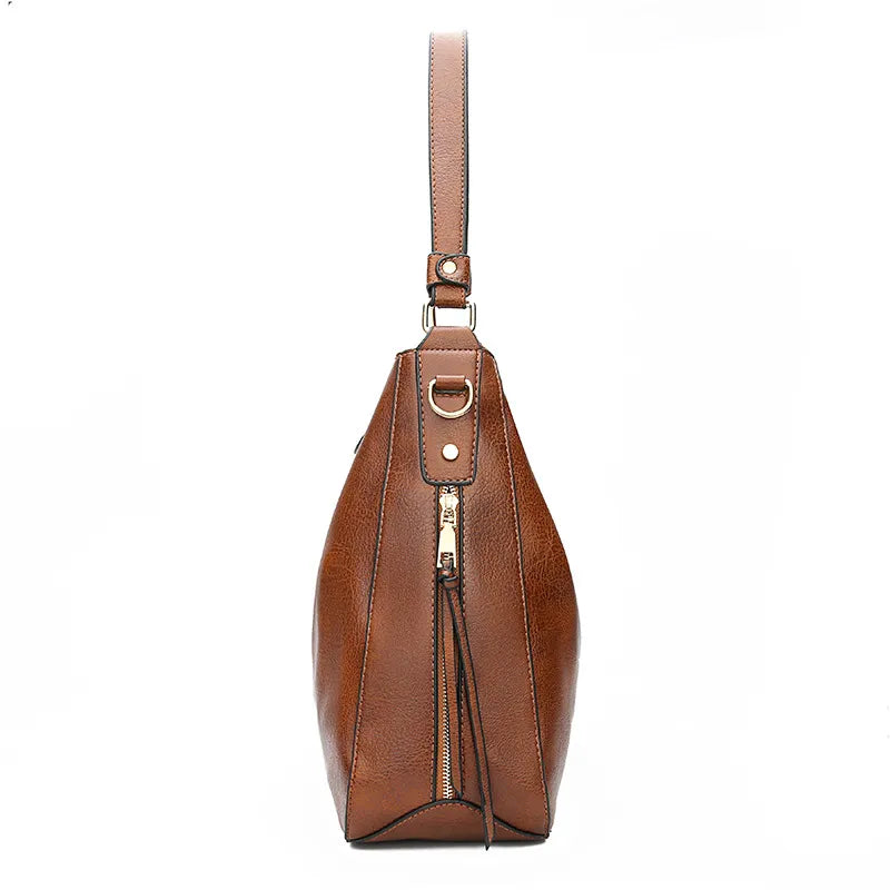 Jacky - Sac à bandoulière d'été en cuir, élégant et spacieux, pour femmes