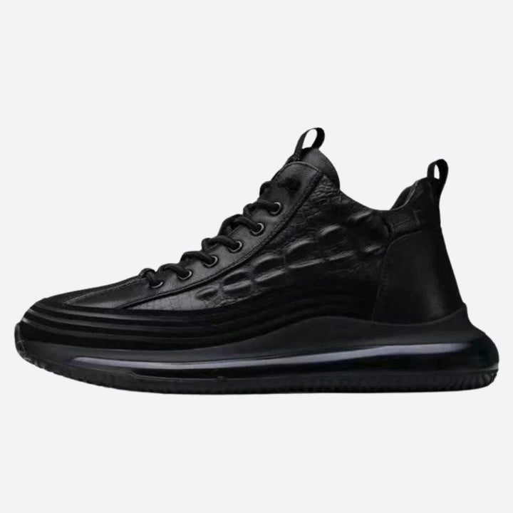 Chaussures élégantes en cuir de vachette pour hommes avec coussins d'air confortables - Mees