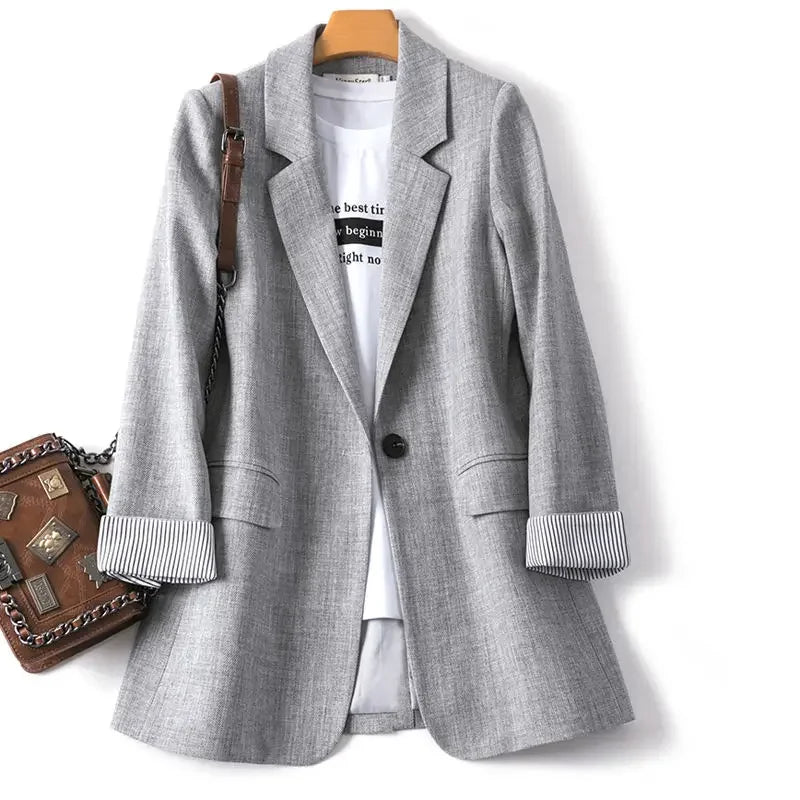 Bella - Blazer patchwork à la mode pour femmes