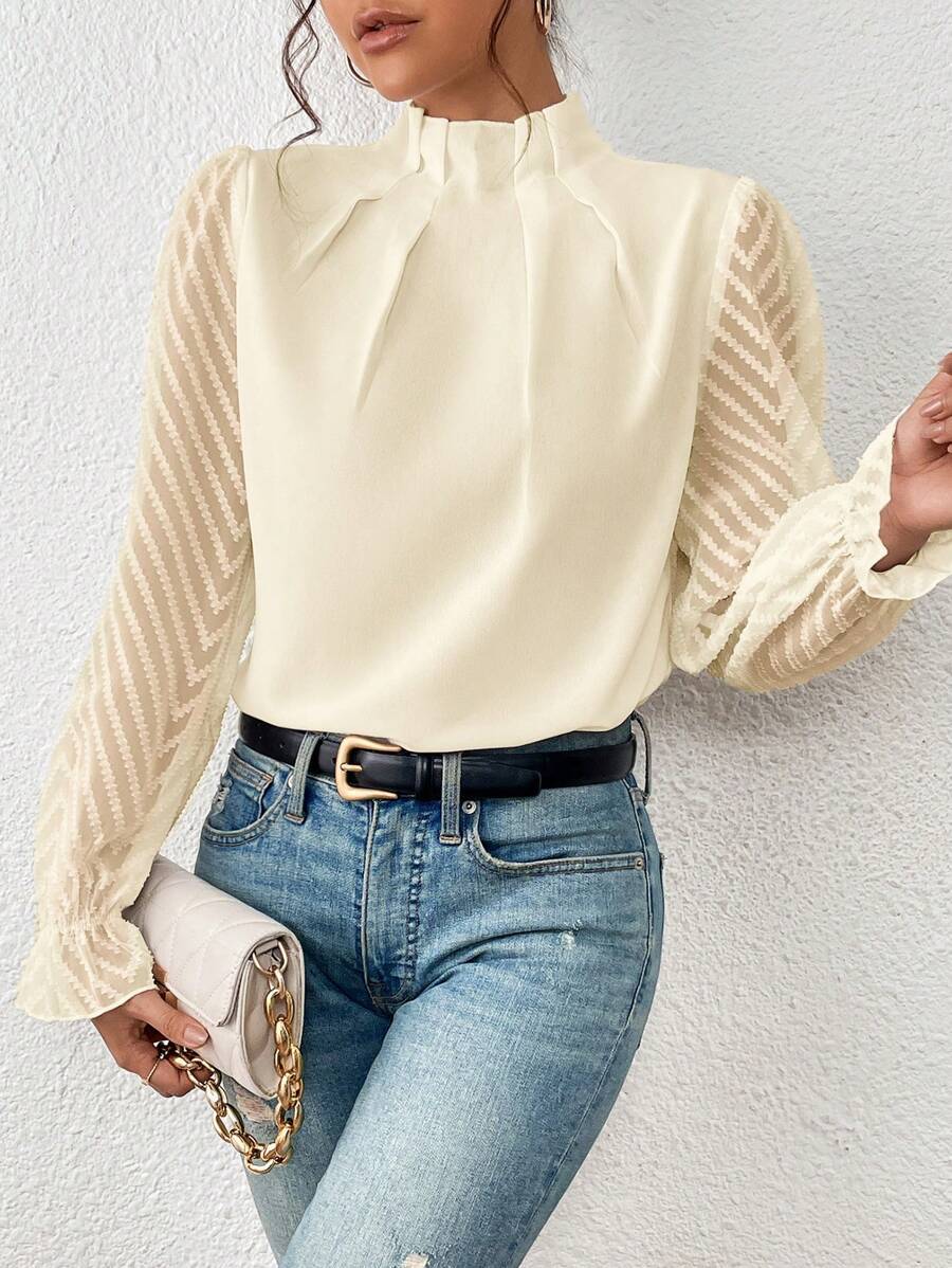 Ashley - Elegant Chemisier à manches longues pour femmes