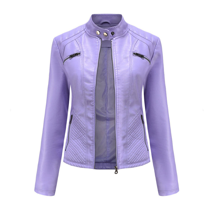 ANDRIJANA - Veste en cuir élégante pour un look intemporel