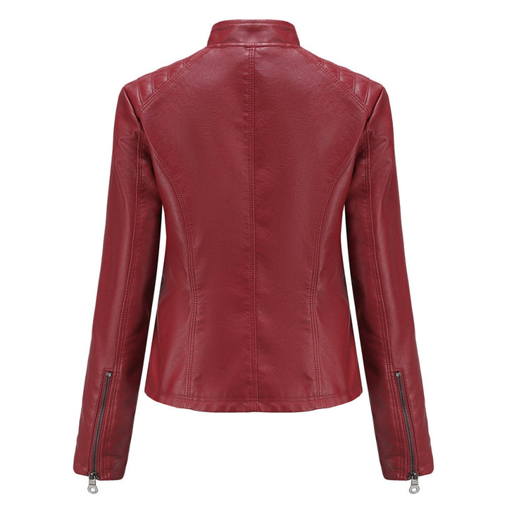 ANDRIJANA - Veste en cuir élégante pour un look intemporel
