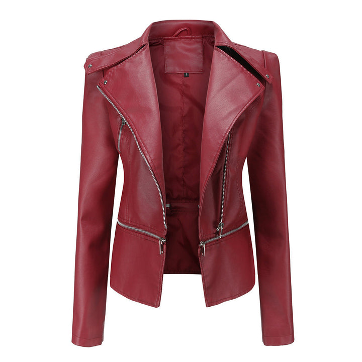 ALOJZIJA - Veste en cuir élégante pour un look chic