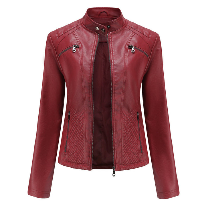 ANDRIJANA - Veste en cuir élégante pour un look intemporel