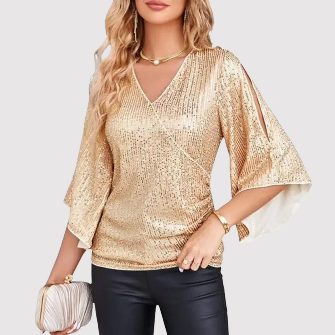 Susan - Top en paillettes élégant et confortable pour femmes