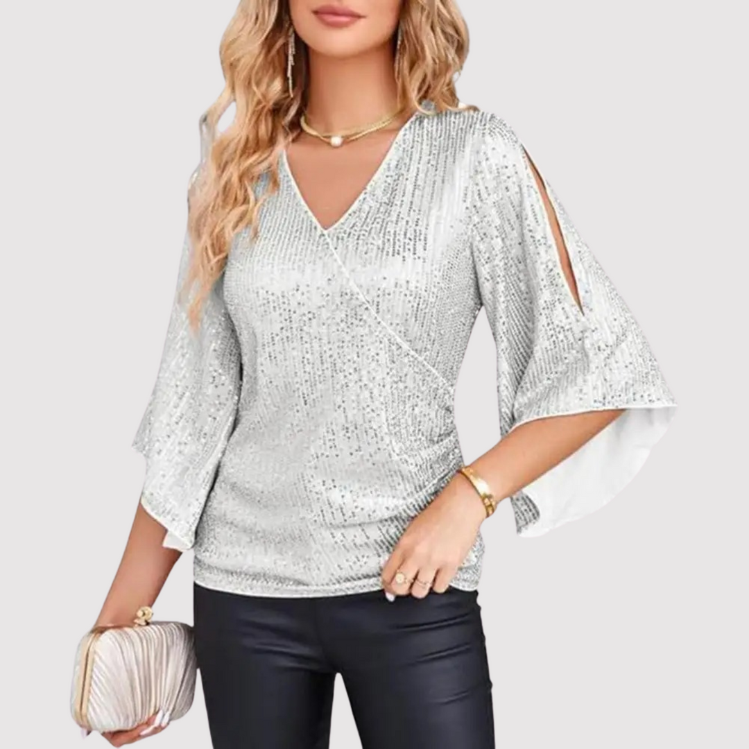Susan - Top en paillettes élégant et confortable pour femmes