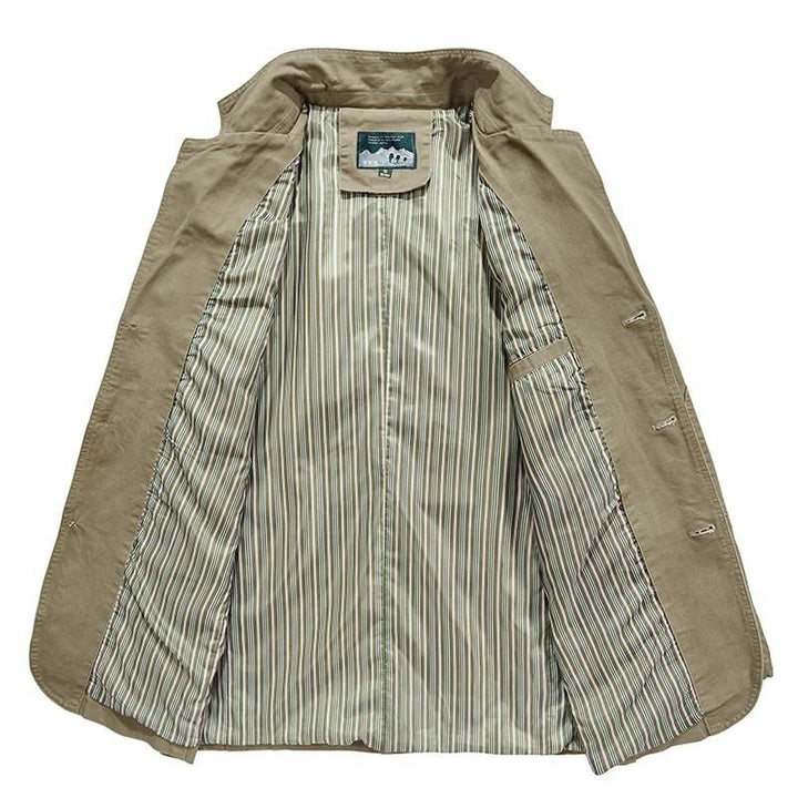 Thomas™ - Veste Imperméable en Cuir