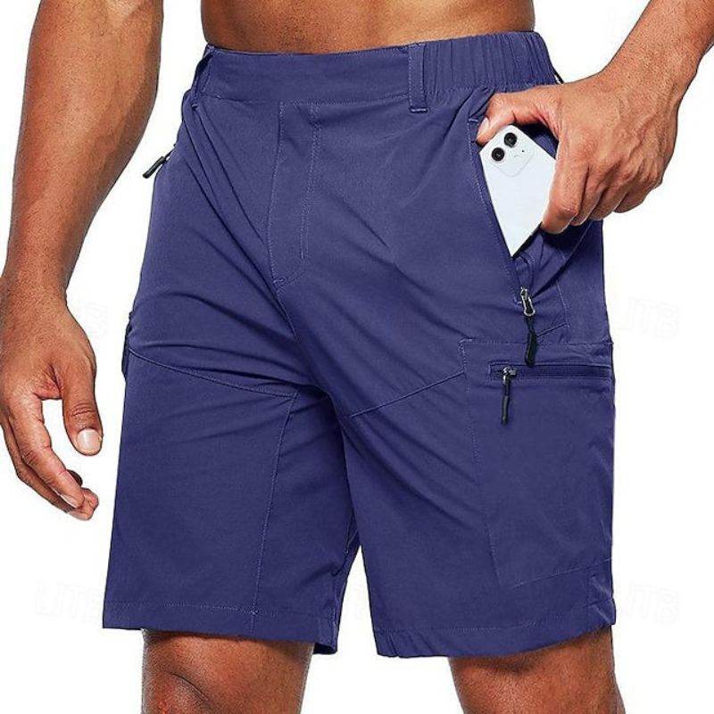 Short cargo aéré en tissu ripstop pour les aventures estivales - Sybe