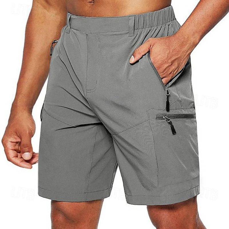 Short cargo aéré en tissu ripstop pour les aventures estivales - Sybe