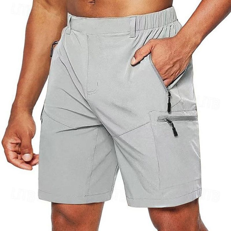 Short cargo aéré en tissu ripstop pour les aventures estivales - Sybe