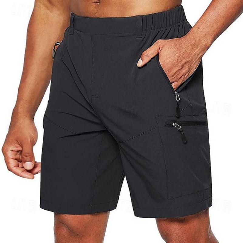 Short cargo aéré en tissu ripstop pour les aventures estivales - Sybe