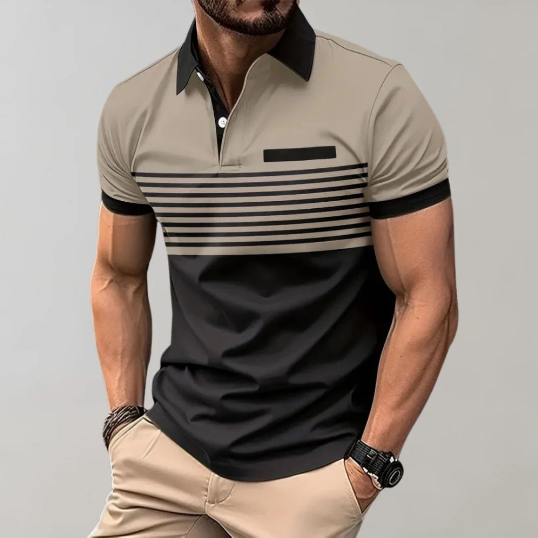Polo rayé tendance pour un look d'été stylé - Harke