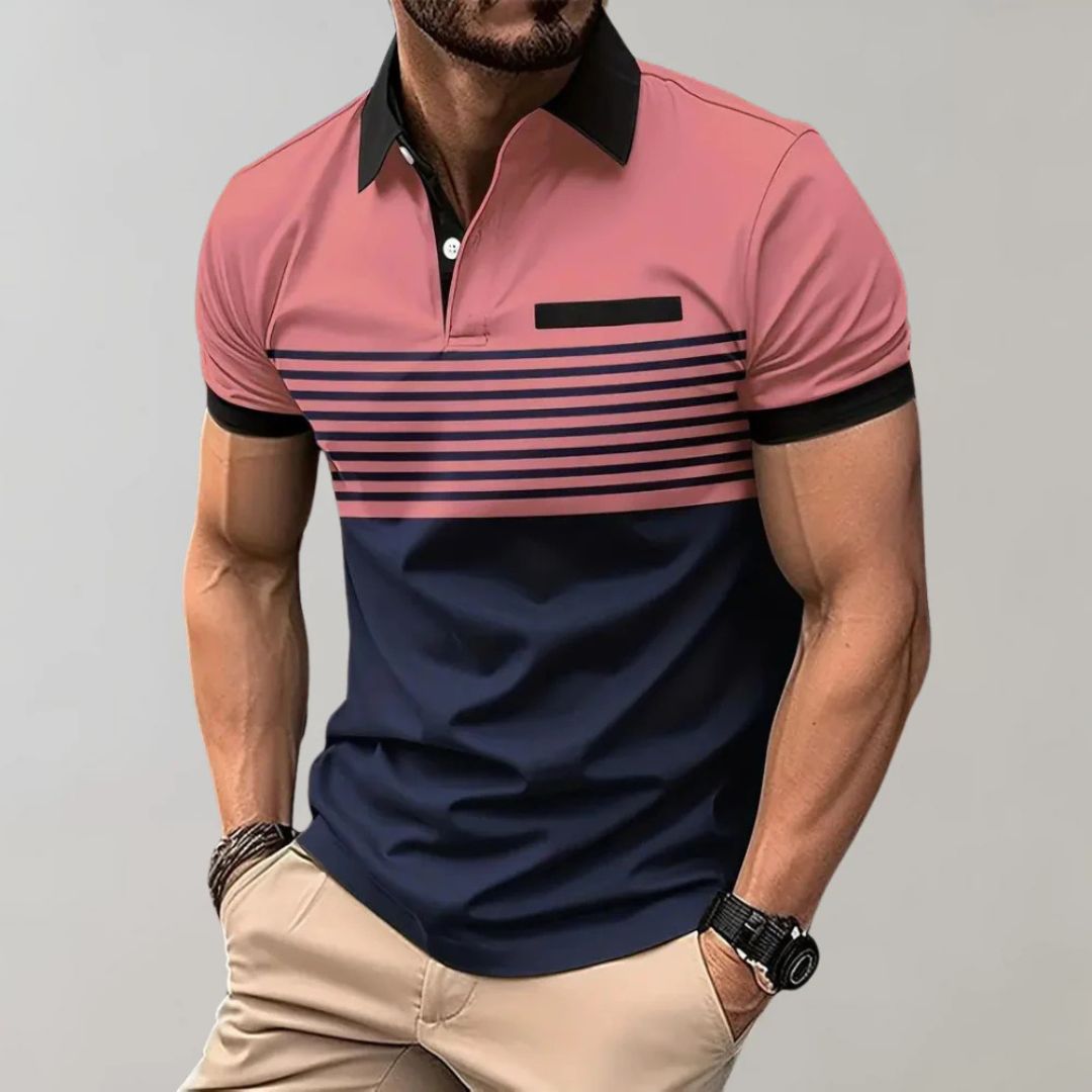Polo rayé tendance pour un look d'été stylé - Harke