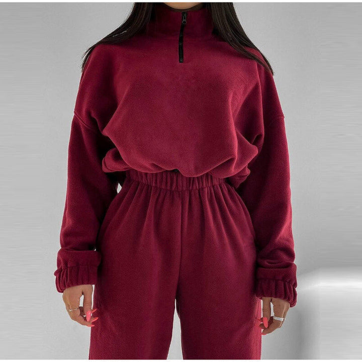 Rosie - Jogging rouge élégant pour femmes