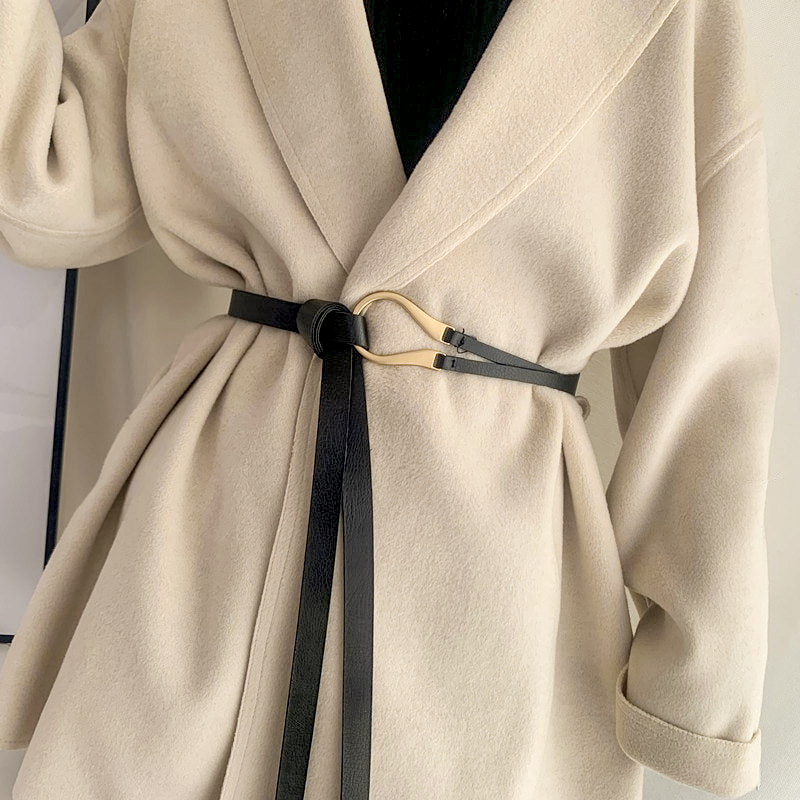 Sophie - Ceinture en cuir élégante et détaillée pour femmes