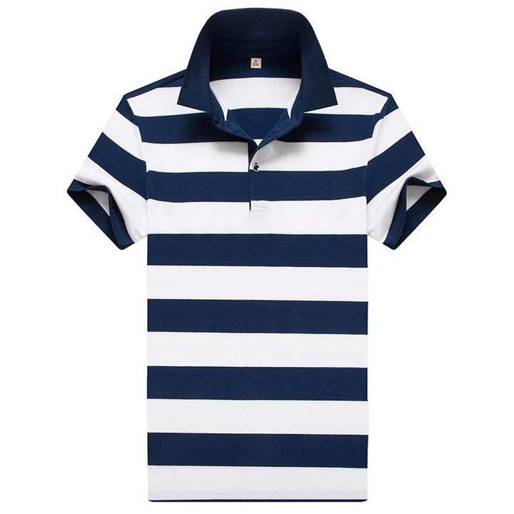 Polo d'été stylé à manches courtes et rayures - Siem